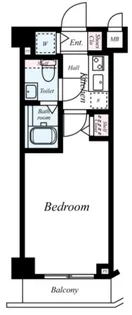 グリフィン・南蒲田アクトシティ【6階】の間取り