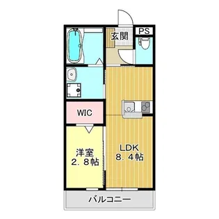 グランドゥール壱町田【1階】の間取り