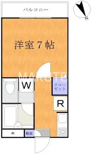 グリーンビレッジ【1階】の間取り