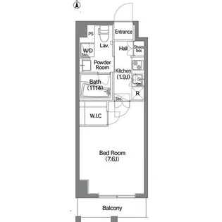 コンフォリア錦糸町DEUX【2階】の間取り