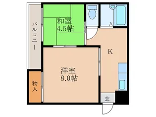 GARBO淡路【2階】の間取り