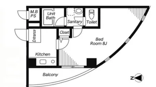 あんじゅ【4階】の間取り
