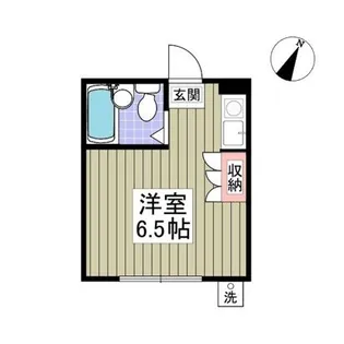 ミレニアム狭山【1階】の間取り