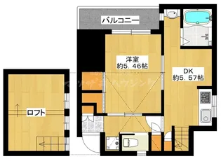 ホワイトヒルズ【2階】の間取り