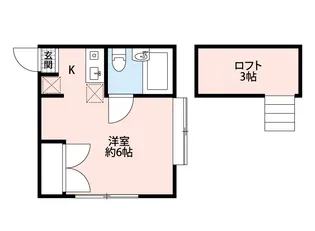 スカイコア金町20【1階】の間取り