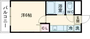 エストマーレ鶴見二番館【1階】の間取り