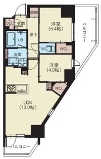 スプランディッド西日暮里【7階】の間取り