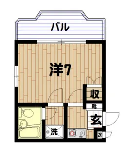 プルミエール2番館【3階】の間取り