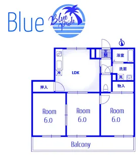 ファミール鵠沼【2階】の間取り