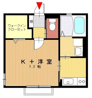 アプリコットIII【2階】の間取り