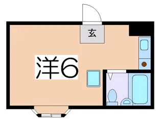 ビバリ-ヒルズA【3階】の間取り