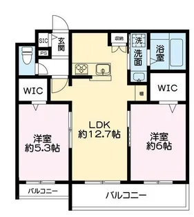フジプラザ【2階】の間取り