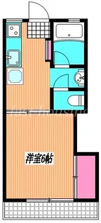 シャトーエトアール【1階】の間取り