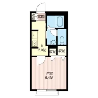 グランメール【2階】の間取り