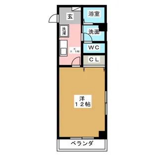 エスポワール東別院【11階】の間取り