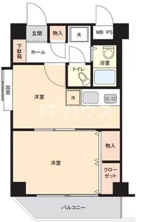 WINBELLデュエット船橋薬園台【3階】の間取り