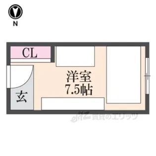 GOODROOMRESIDENCE奈良【2階】の間取り