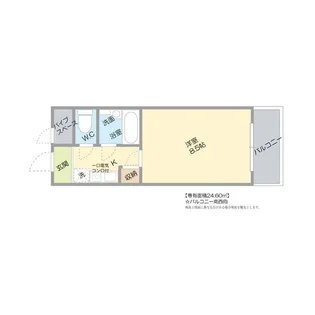 グランドハイツ正蓮寺73【3階】の間取り