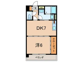 Kジョージ本山【4階】の間取り