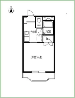 レジデンス亀田【3階】の間取り