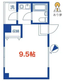 サクラホーム【3階】の間取り