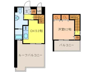 ア-バンコ-トカサンドラXの間取り