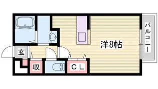 コンフォートテクノII【1階】の間取り