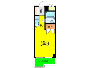 メモリ-甲南【2階】の間取り