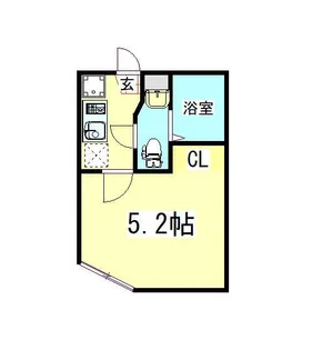 UAI弘明寺【1階】の間取り