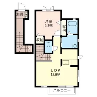 オレンジハウス【2階】の間取り