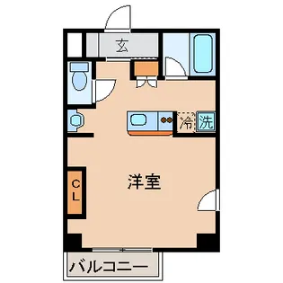 コリドールベイ【5階】の間取り