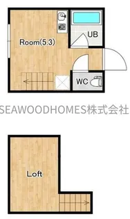 クレセントパーク六浦【1階】の間取り