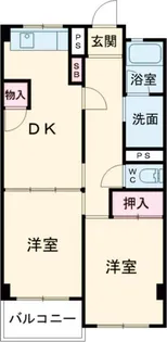 グリーンヒルズ【4階】の間取り