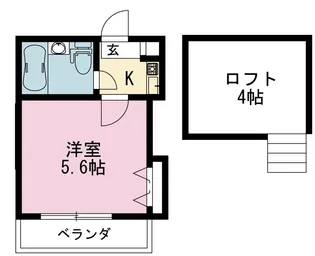 ミユハウス【2階】の間取り