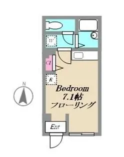 カーサグラシア【1階】の間取り