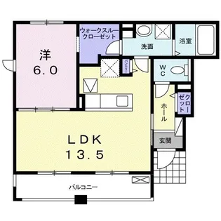 Esperanza 広輝 A【1階】の間取り