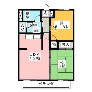 トーカンマンション千種【9階】の間取り