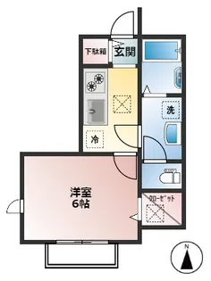 HANS HOUSE【1階】の間取り