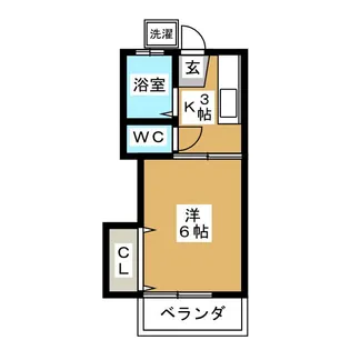 テラスシンコー【2階】の間取り
