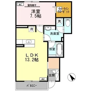 belle famille【1階】の間取り