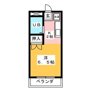 OMレジデンス西岐阜【3階】の間取り