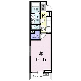 バンブー【1階】の間取り