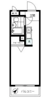 レクセル目黒【2階】の間取り