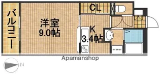 グランストーク宙【2階】の間取り