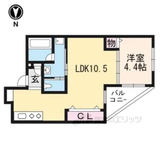 東青苑【2階】の間取り