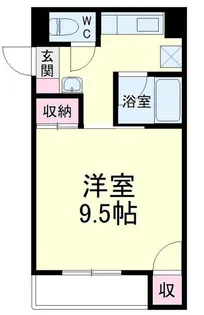 アベニュー山下【5階】の間取り