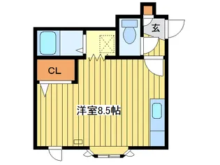 ルミエール北28条B棟【3階】の間取り