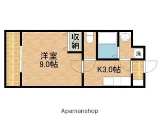 キャロットファーム【2階】の間取り