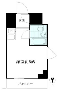 グレイス蒲田【7階】の間取り