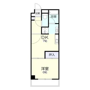 コスモシティ北松戸【3階】の間取り